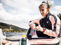 "Teresa Portela, medallista Olímpica, renueva su compromiso con el mar de Galicia".
